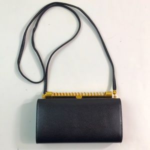 Rodo vintage Italian leather bag, size 4x8”, EVC